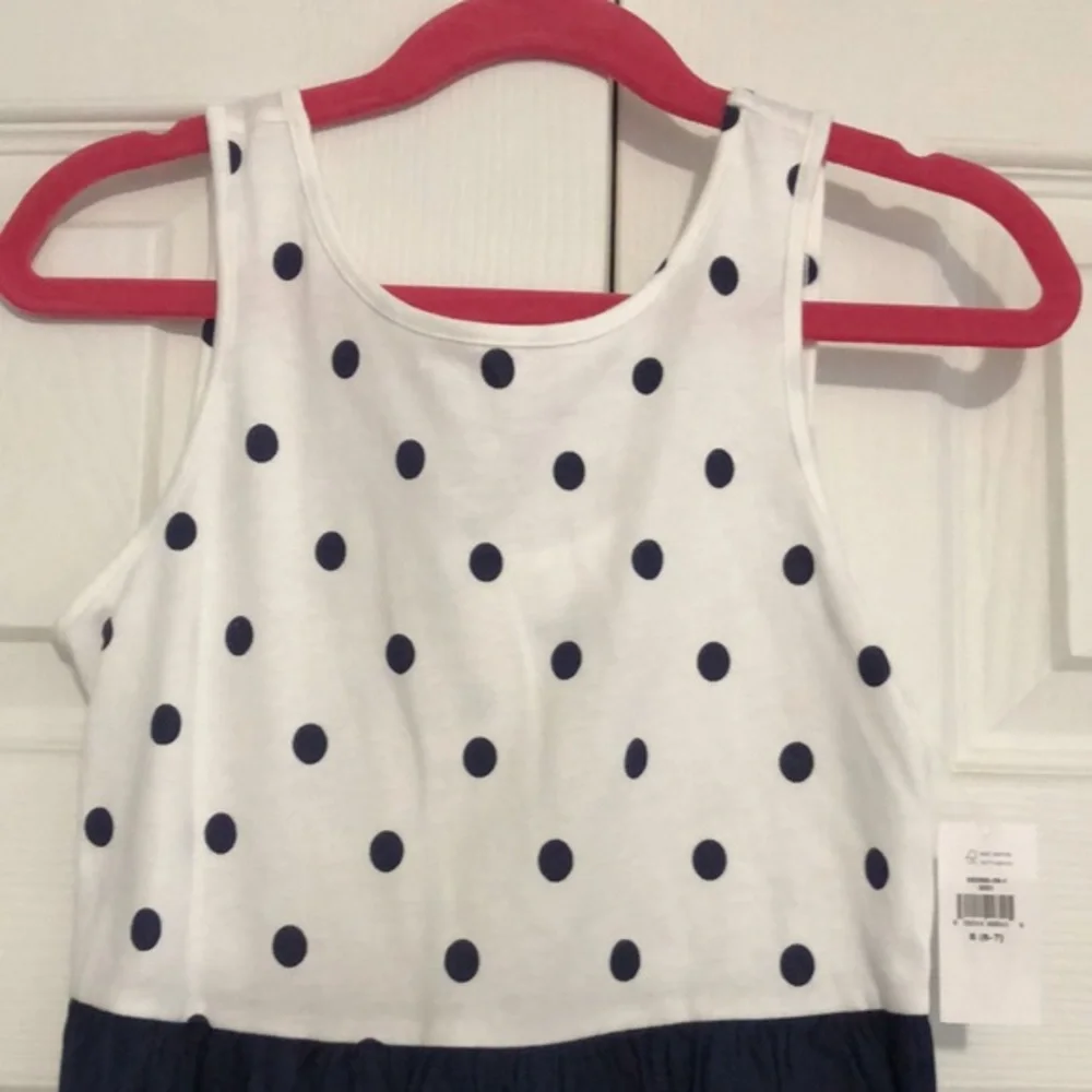 Old navy‎ girls polka dot dress NWT size small 6-7